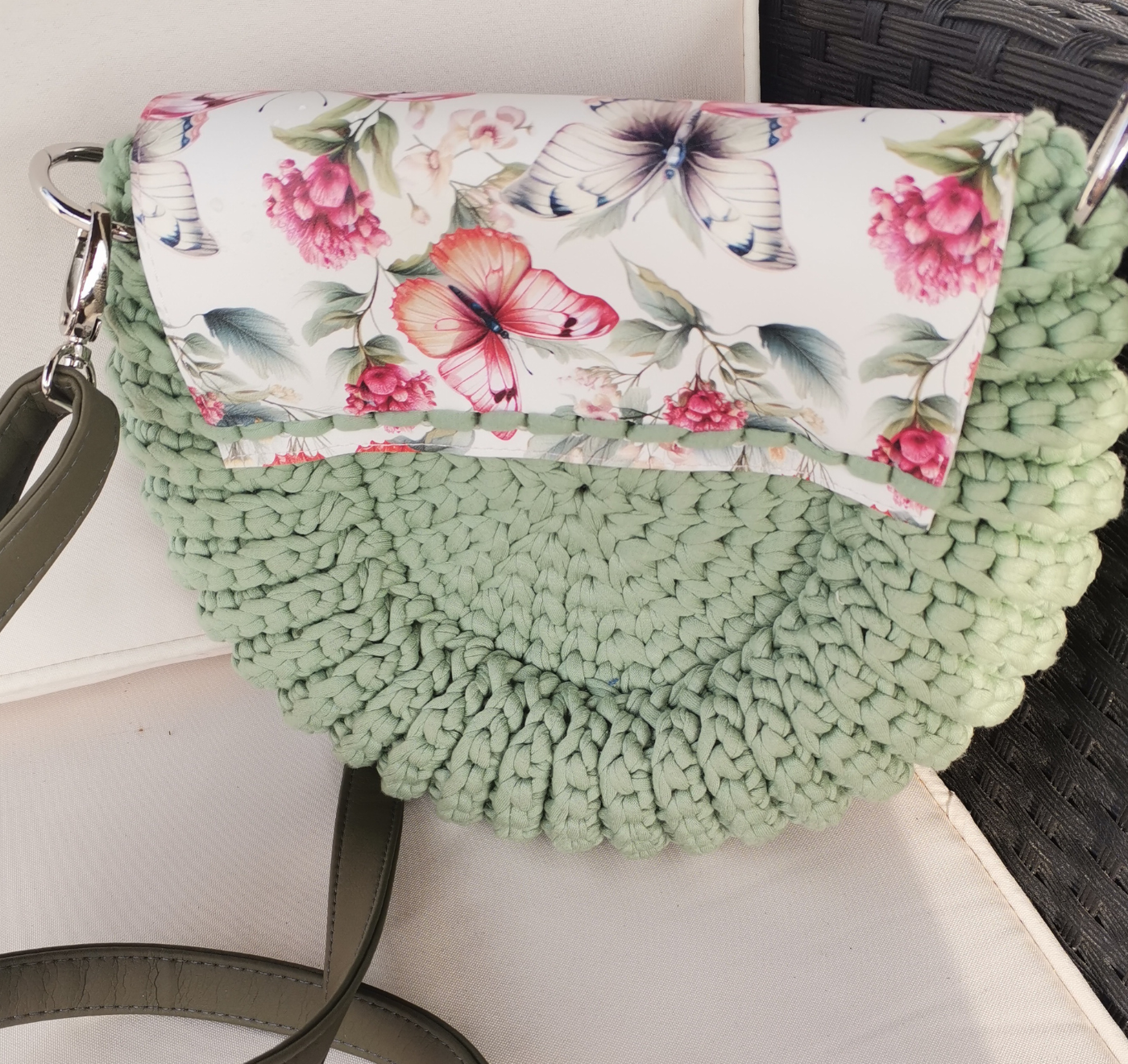 Kabelka "Oreo Flop" (Tričkovina)