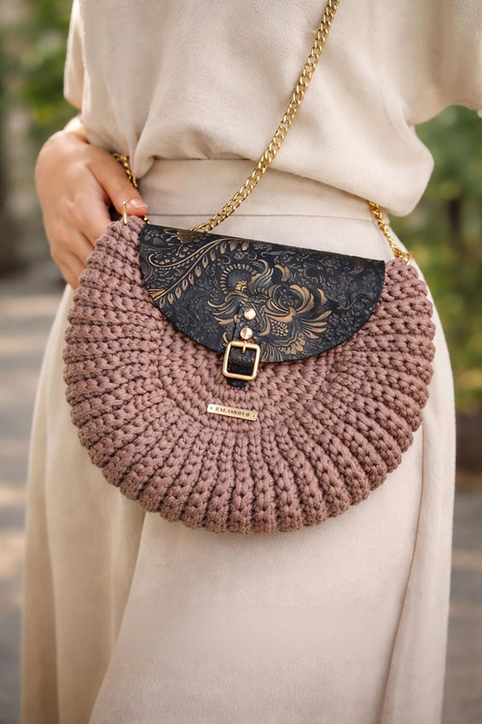 Kabelka "Oreo Flop" (Polyesterová vlna)